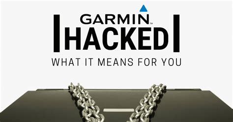 Garmin hacked